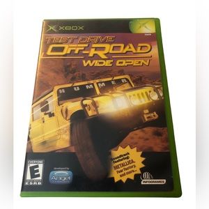 Test Drive Off-Road: Wide Open (Microsoft Xbox, 2001) Complete & Tested